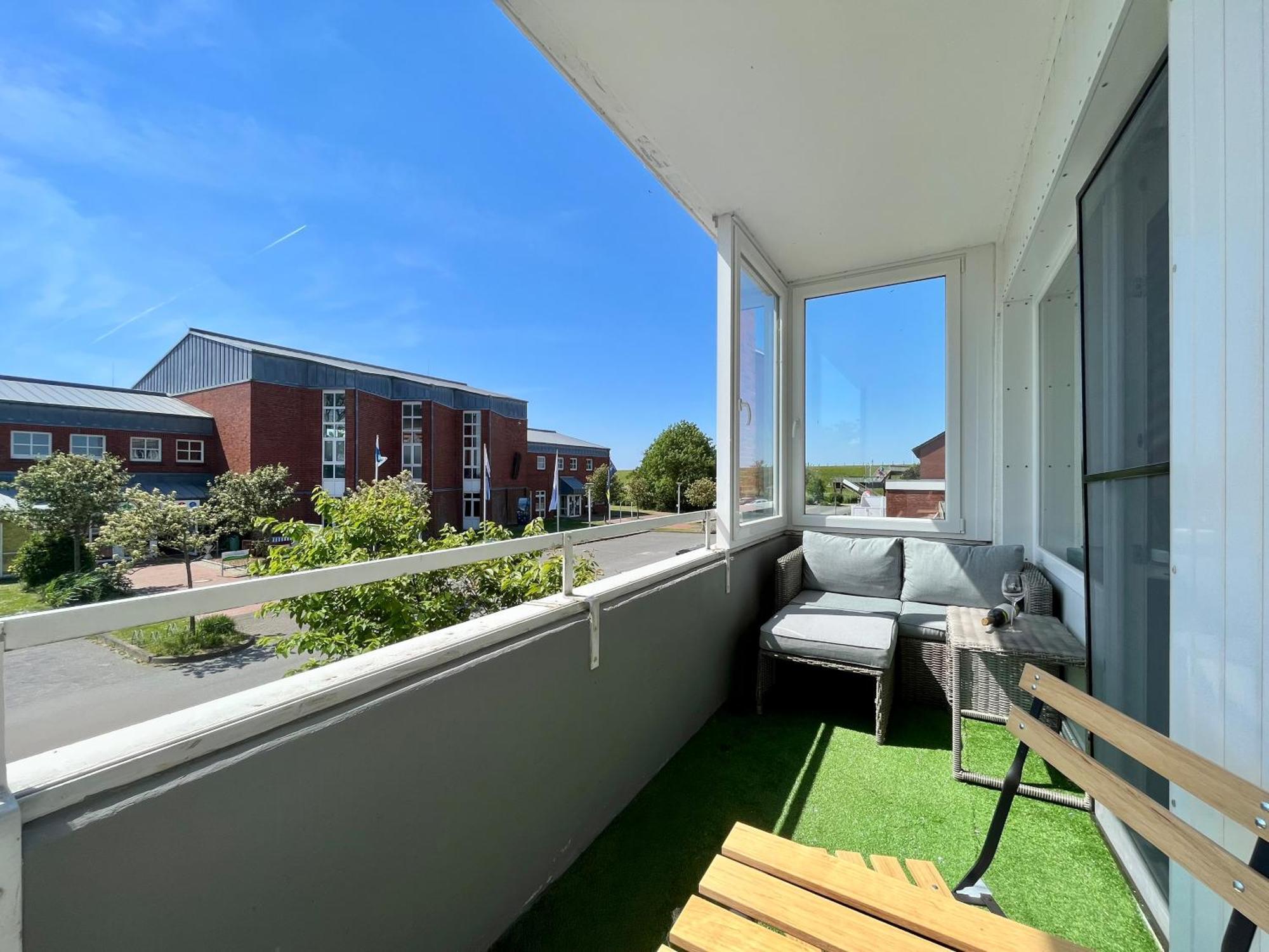 Apartment Meerflair Mit Balkon Nordstrand Exterior photo
